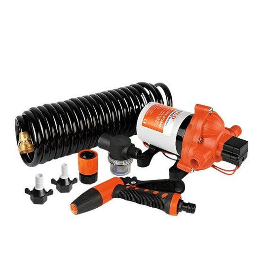 Seaflo 12V 3.0GPM 70PSI Marine Washdown Pump Kit 33 Series SFDP1-030-070-33