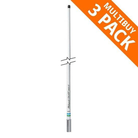 Shakespeare Galaxy 3dB 1.2m White Fibreglass VHF (3 Pack) | 4Boats