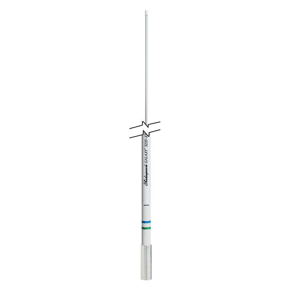 Shakespeare Fibreglass Galaxy 2.4 m AM | FM Antenna | White | 4Boats