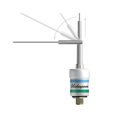Shakespeare Lift 3 dB 0.9 m Heavy | Duty Stainless VHF Whip A | 4Boats
