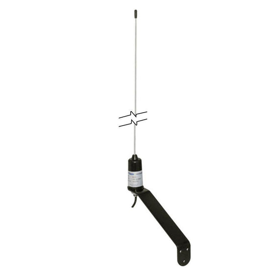 Shakespeare 0.9m VHF Marine Antenna 3dB Stainless Steel Whip 20m Cable & Bracket