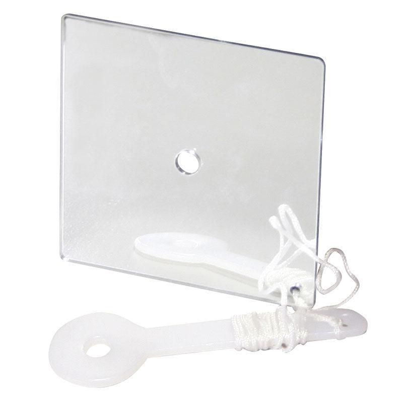 Signalling Mirror 7×7 cm (2.8×2.8 in) Compact Rescue | 4Boats