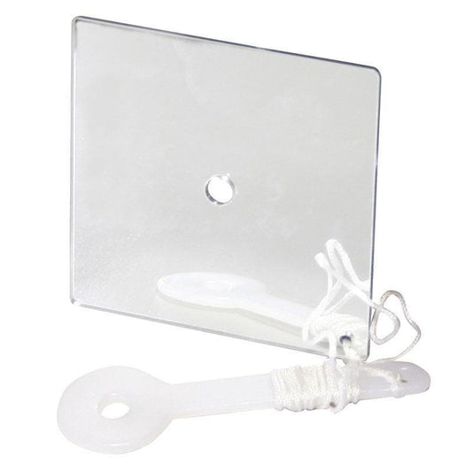 Signalling Mirror 7×7 cm (2.8×2.8 in) Compact Rescue | 4Boats