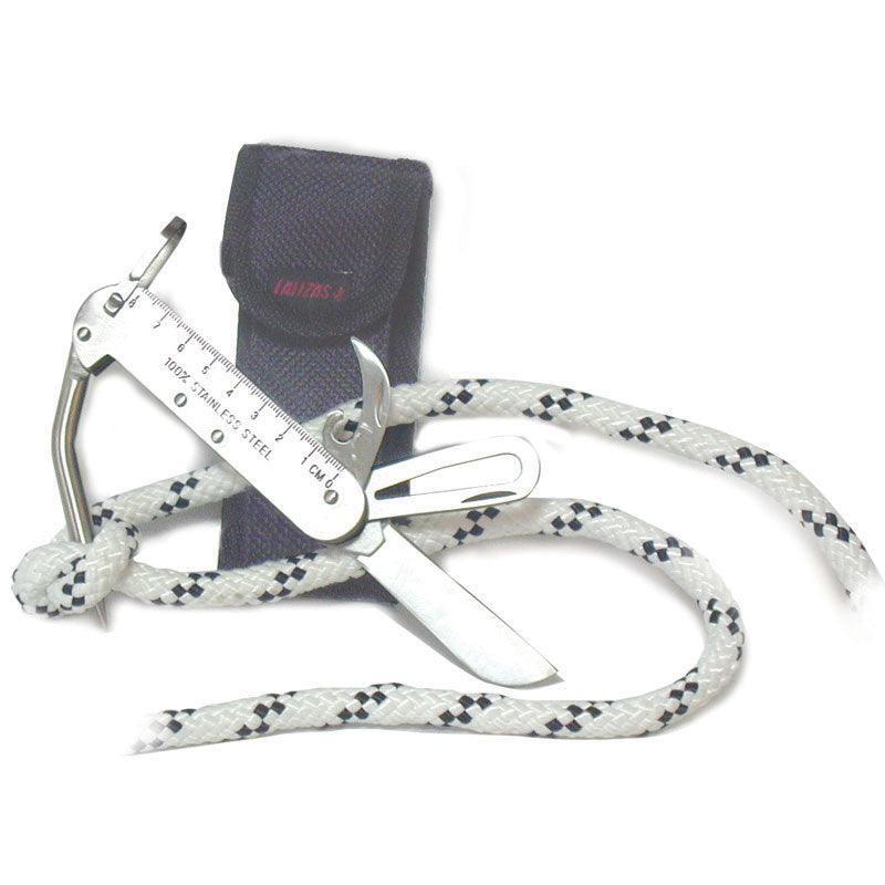 SkipperMate Knife Stainless Steel 11 cm - Compact Marine Knif | 4Boats