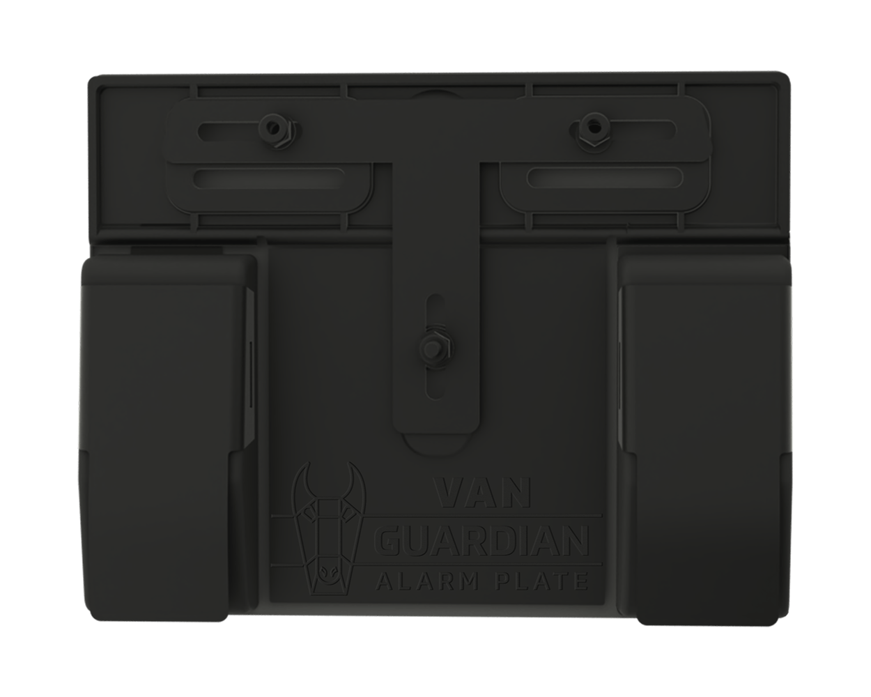 Motorbike alarm plate