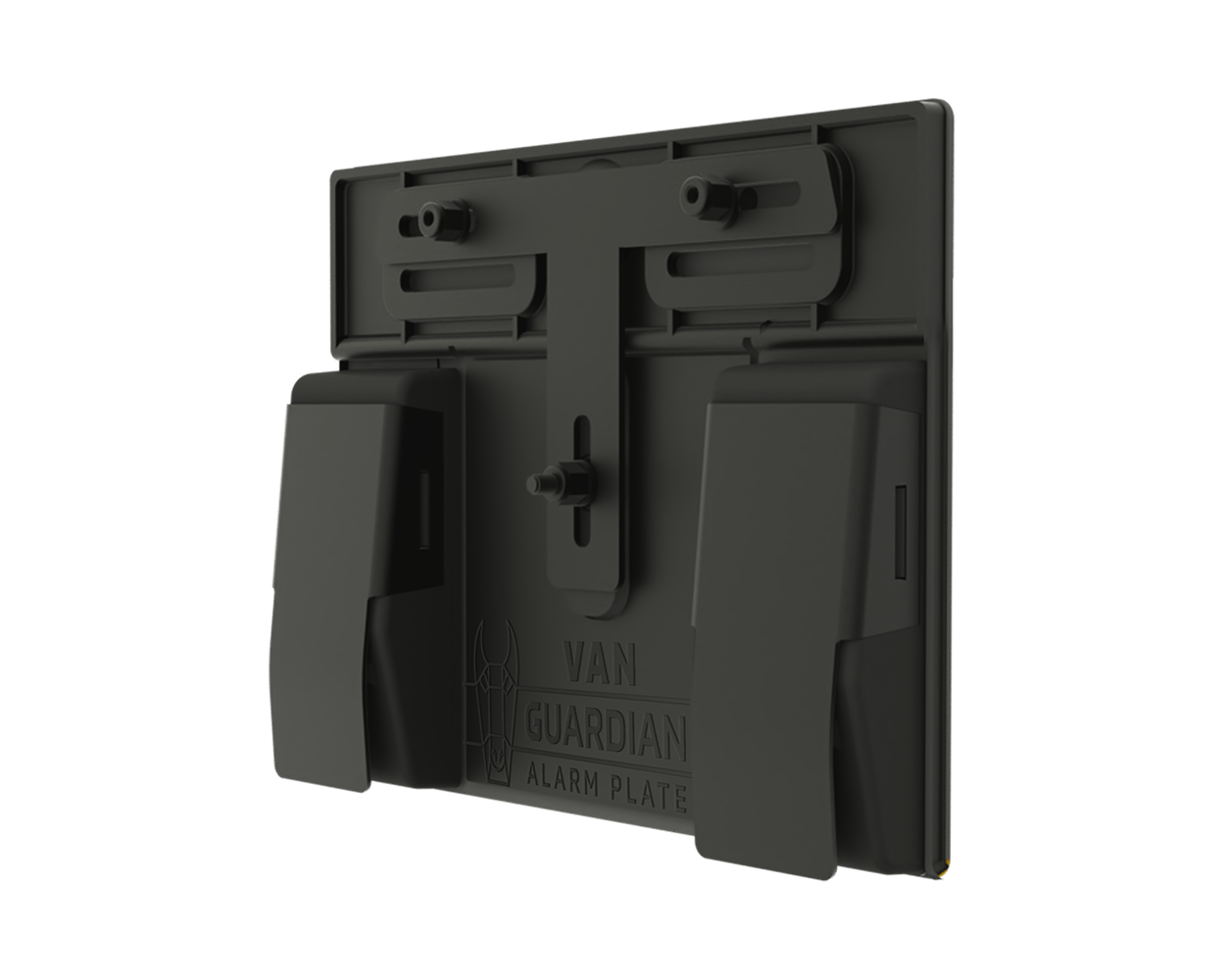 Motorbike alarm plate
