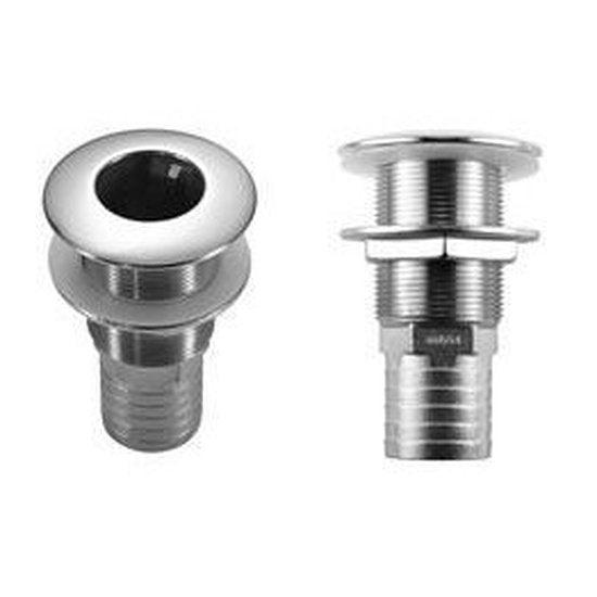 Stainless Steel BARRUS Barbed Thru-Hull — Enhanced 316 | 4Boats