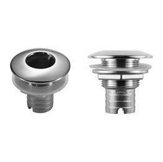 Stainless Steel BARRUS Barbed Thru-Hull — Enhanced 316 | 4Boats