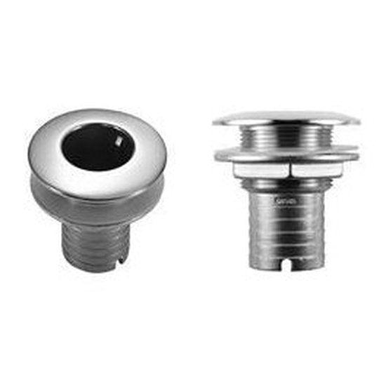 Stainless Steel BARRUS Barbed Thru-Hull — Enhanced 316 | 4Boats