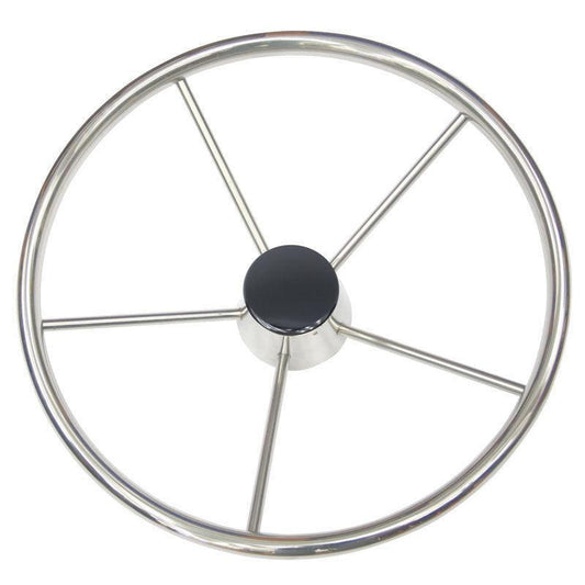 Steering Wheel Inox 316 with Cap 343 mm | 4Boats