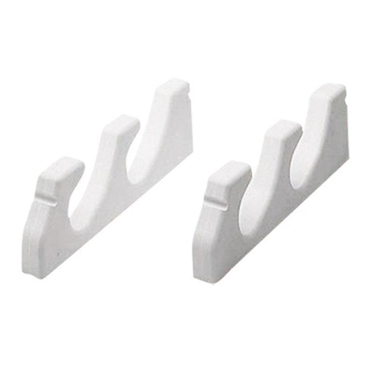 Storage Rack Pair for 3 Fishing Rods, White | 4Boats
