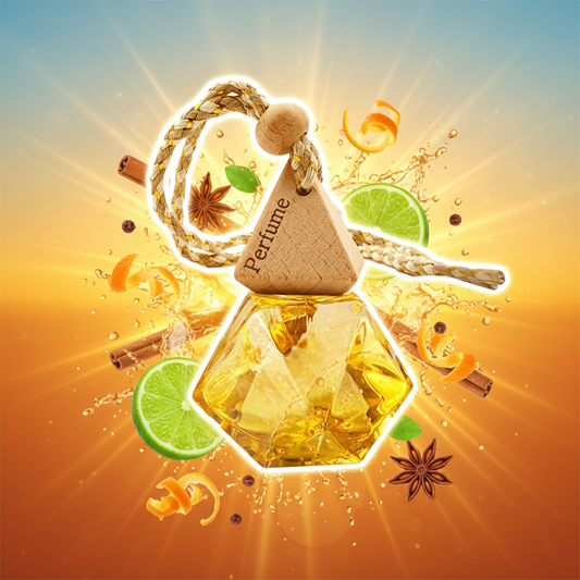 Sunrise Car Fragrance - Vibrant Citrus Spice