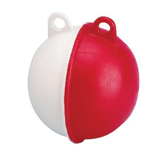 Surface Float Spherical 13 mm 2 Eyelets White-Red | 4Boats