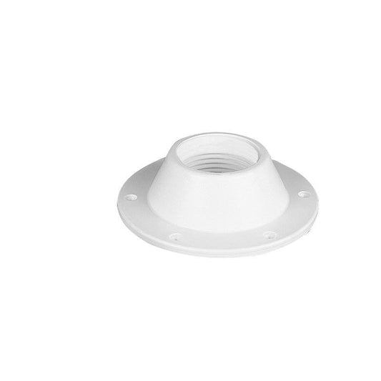 Table Bottom Deck-mount Plate 190 × 55 mm White | 4Boats
