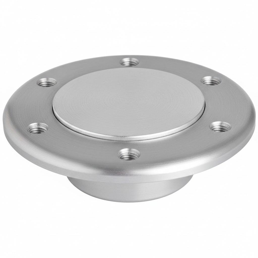 Nuova Rade 197291 Flush Mount Aluminium Boat Table Pedestal Base Plate 150mm