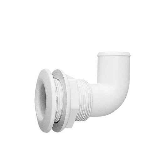 Thru-Hull Elbow 90° for 25 mm Hose PA White | 4Boats