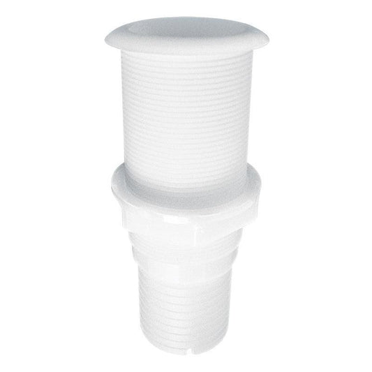 Thru-Hull Threaded 25mm (1") Hose Barb Ø 38mm, 87mm | 4Boats