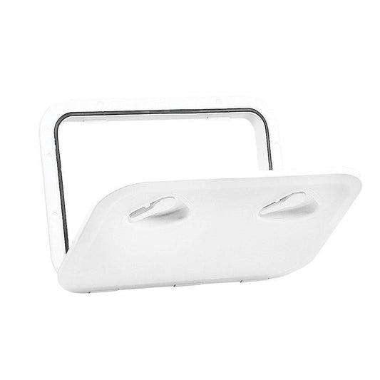 Nuova Rade Top Line White Hatch 353x606mm ISO 12216 Boat Deck Access 196256