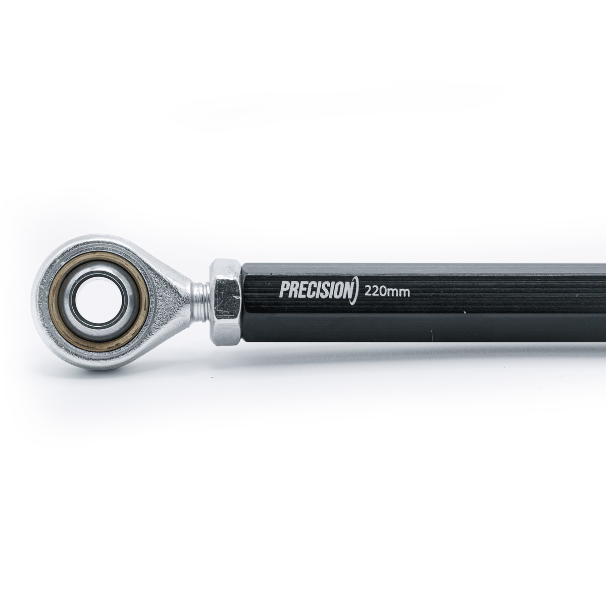 Track Rod Hexagonal 8mm Aluminium & Rose Joints