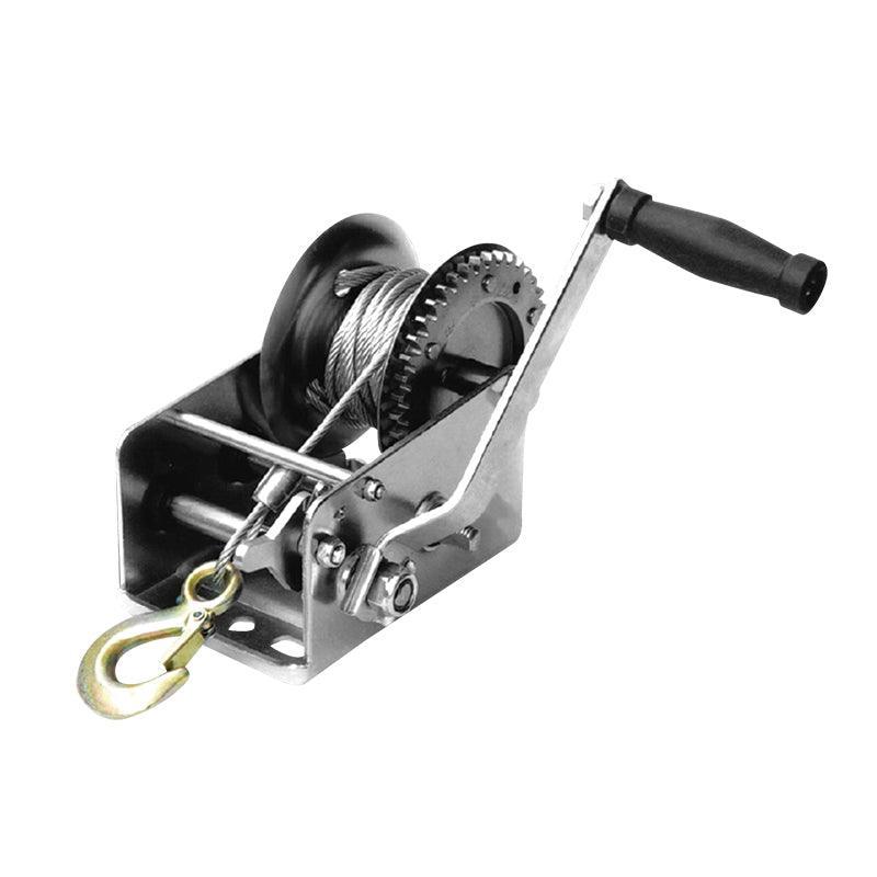 Trailer Winch Manual 636 kg (1,400 lb) 4:1 Carbon Steel | 4Boats