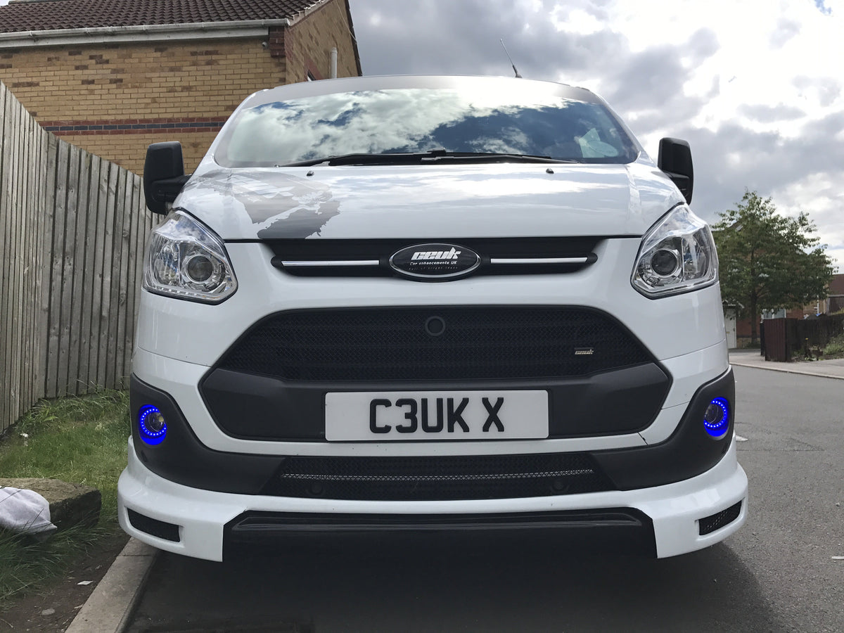 Transit Custom RGB Halo DRL Kit | CEUK Bluetooth-Controlled LED Upgrade