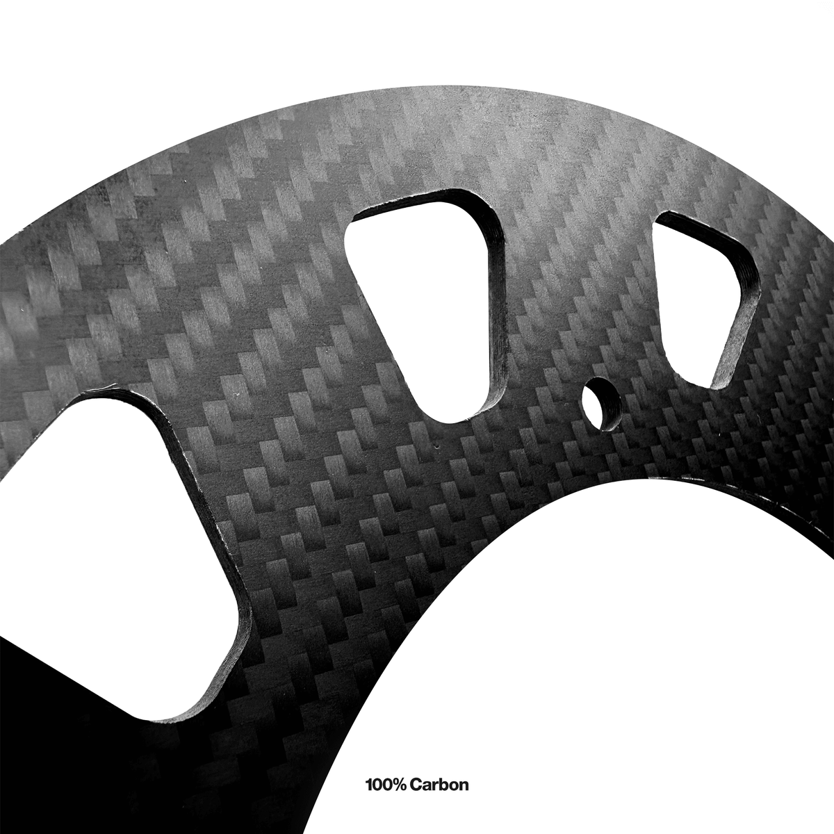 Ultra-Lightweight Carbon Fibre Sprocket Protector
