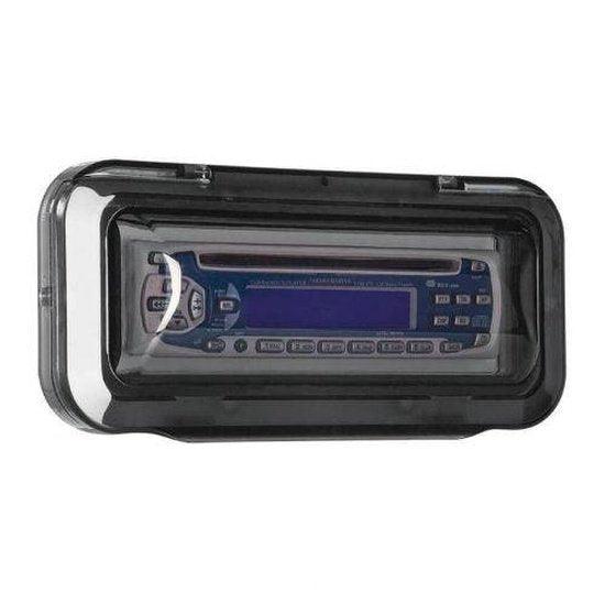 Marine Radio Splash Cover Smoked Transparent 110x235mm Nuova Rade 1-DIN Boat