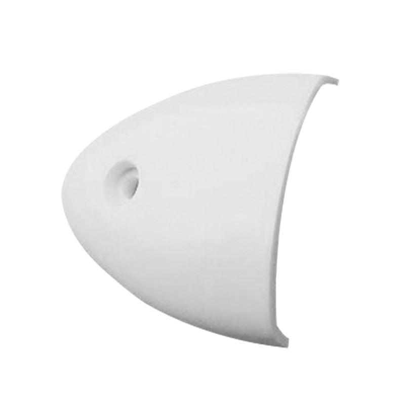 White Marine Clamshell Vent Cover 55x50x12mm Nuova Rade 31519 Boat Ventilation