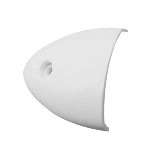 White Marine Clamshell Vent Cover 55x50x12mm Nuova Rade 31519 Boat Ventilation