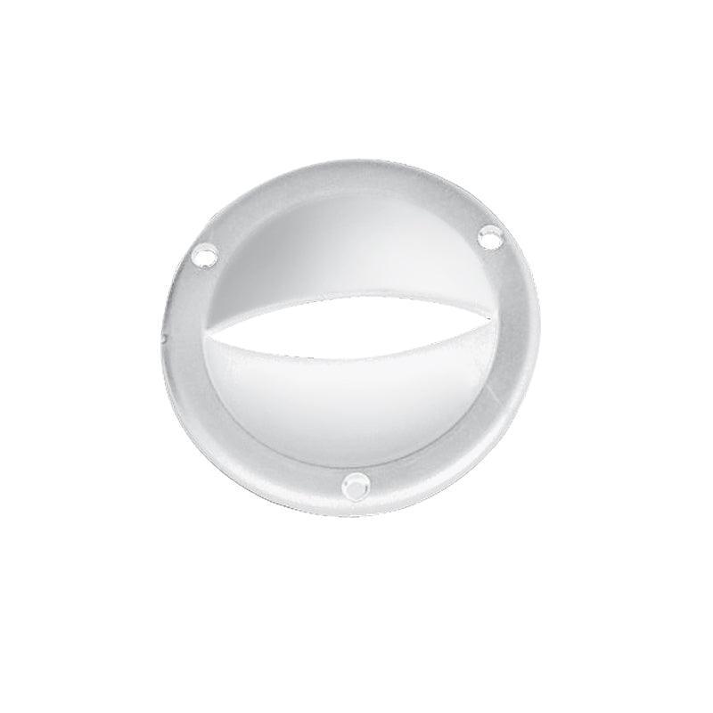 Ventilation Clam Round Clam Shell Cover Ø 87 mm (3.4 in) Whit | 4Boats