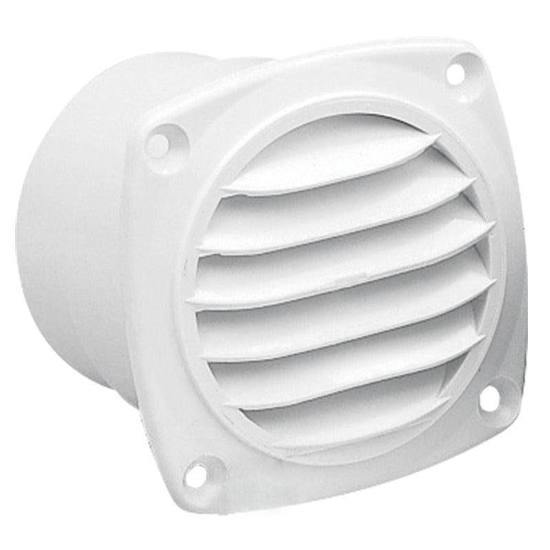 5 x Nuova Rade 12410 Boat Ventilation Shaft Grille 65-70mm White UV Resistant Round