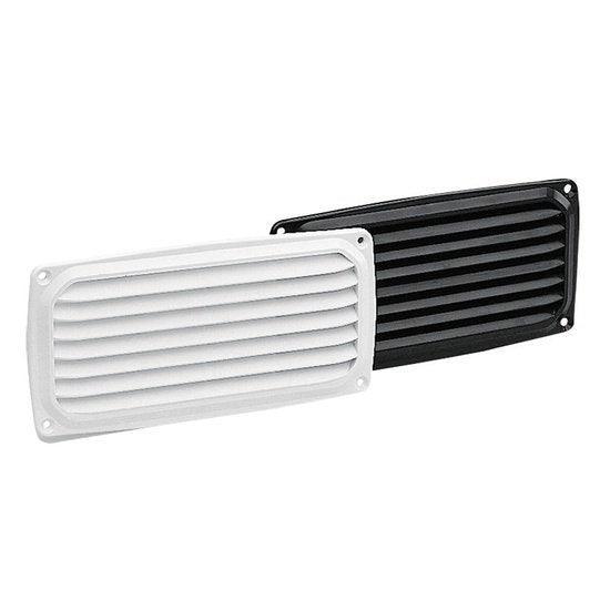 Ventilation Shaft Vent Cover 200×100×8 mm Black | 4Boats
