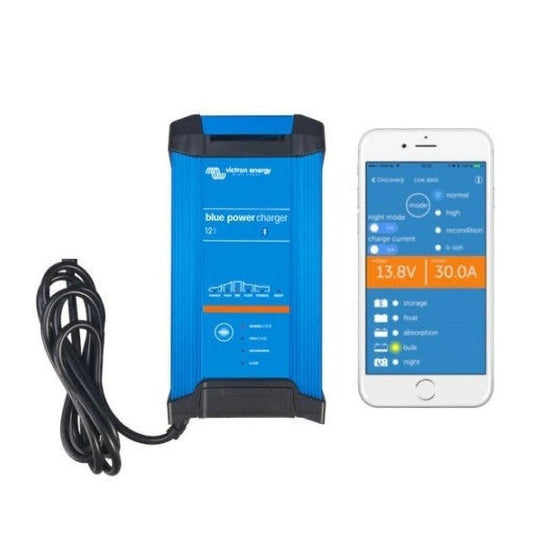 Victron Blue Smart IP22 Charger 12V 30A 1-Output 230V UK Plug BPC123042022