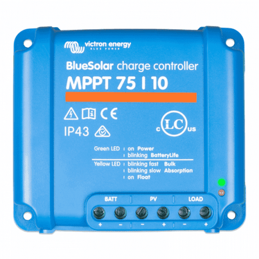 Victron Bluesolar MPPT 75/10 10A Solar Charge Controller | 4Boats