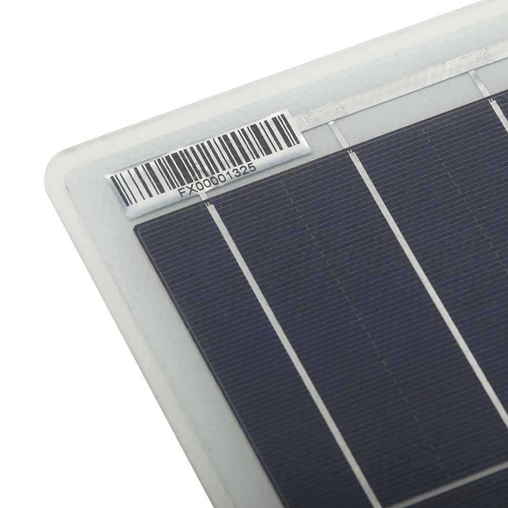 Solar Technology 2 x 60W White Flexi Top Exit Solar Panels Pack